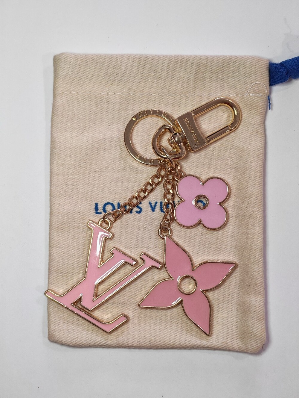 Louis Vuitton LV Logo Keychain